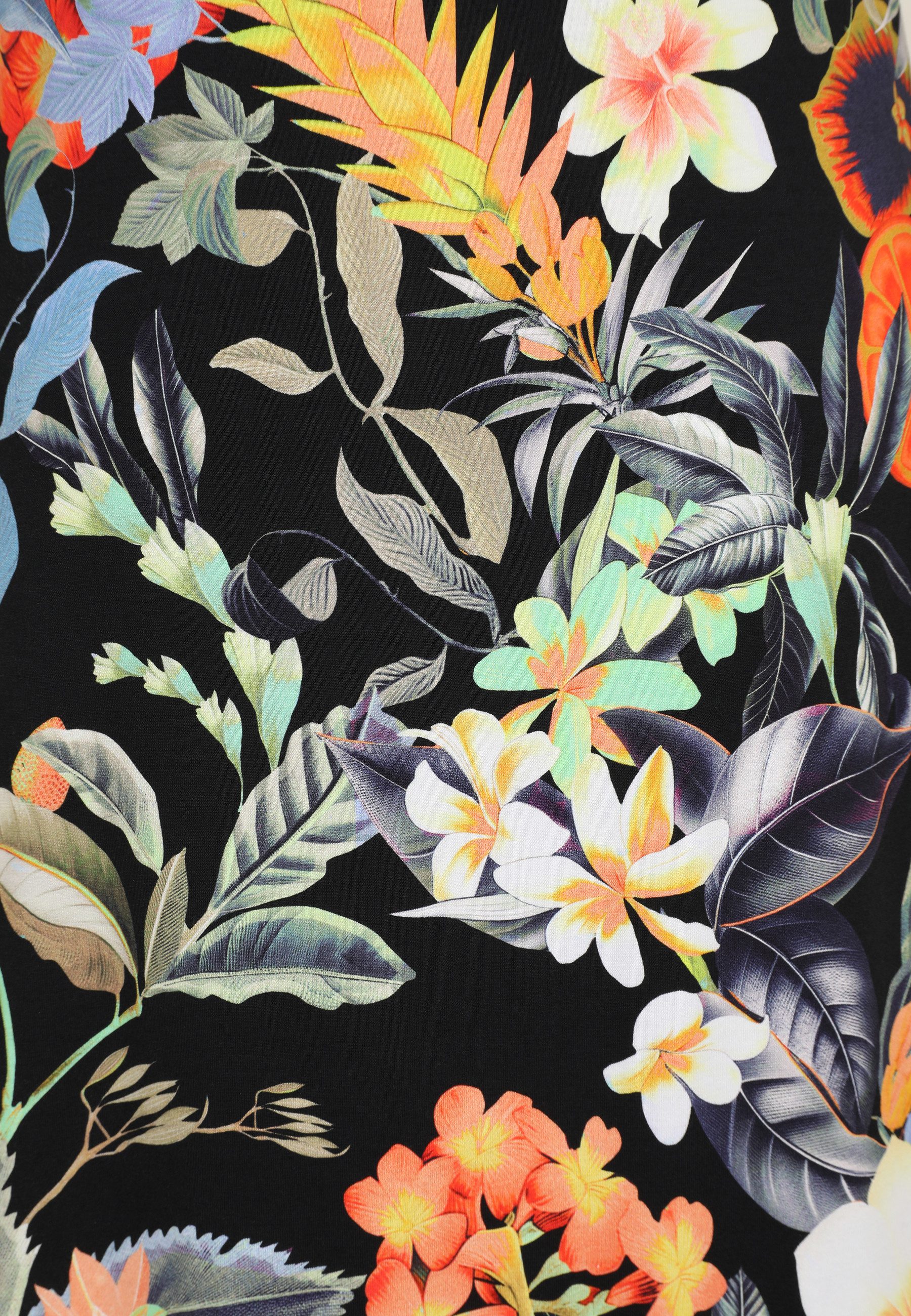 Doris Streich Maxikleid aus Jersey mit Blüten-Print – Bild 3 von 3