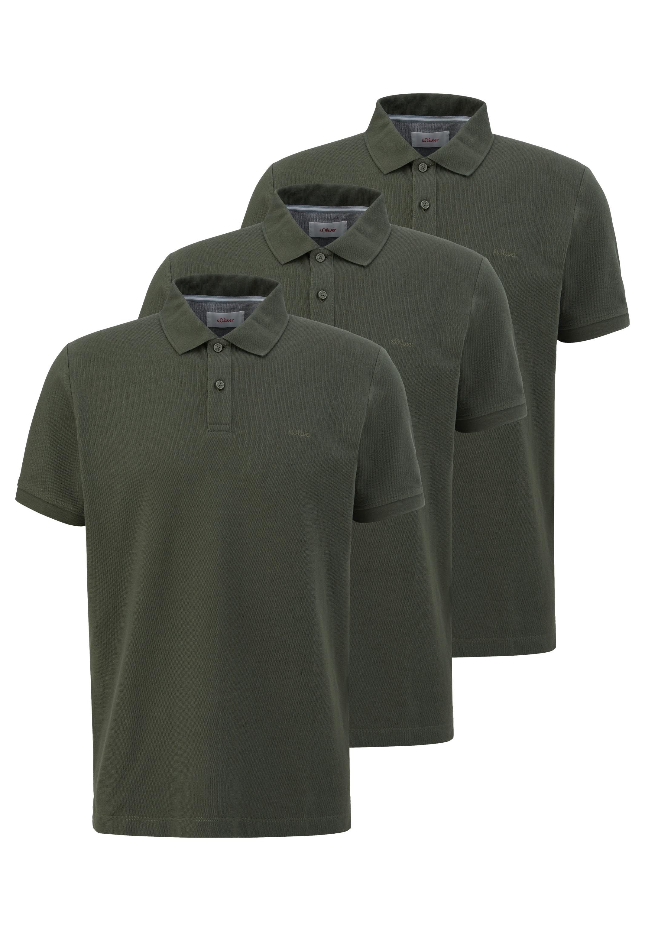 Poloshirt 3er Pack Basic