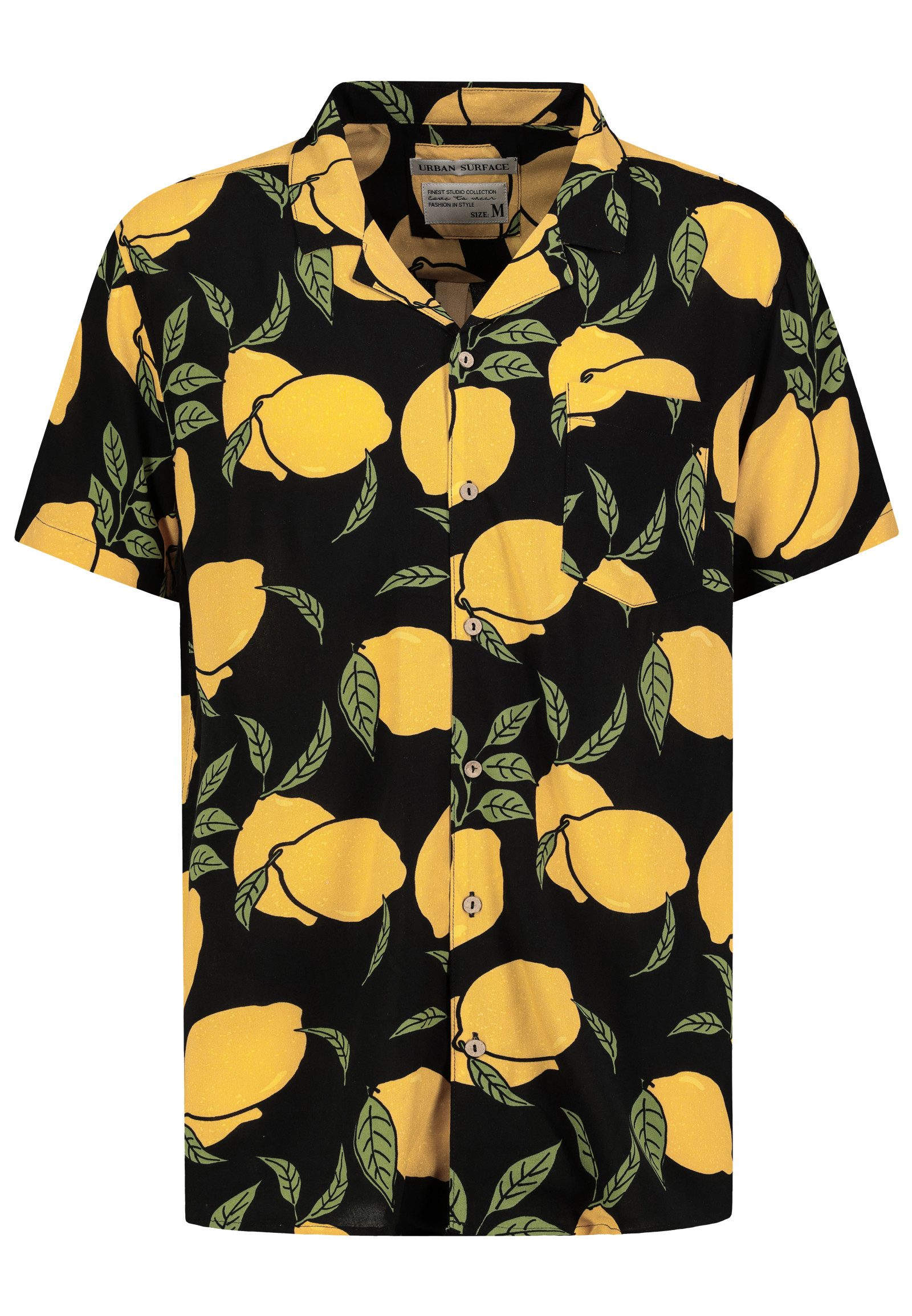 Urban Surface Kurzarmhemd Kurzarm- mit botanischem günstig online kaufen