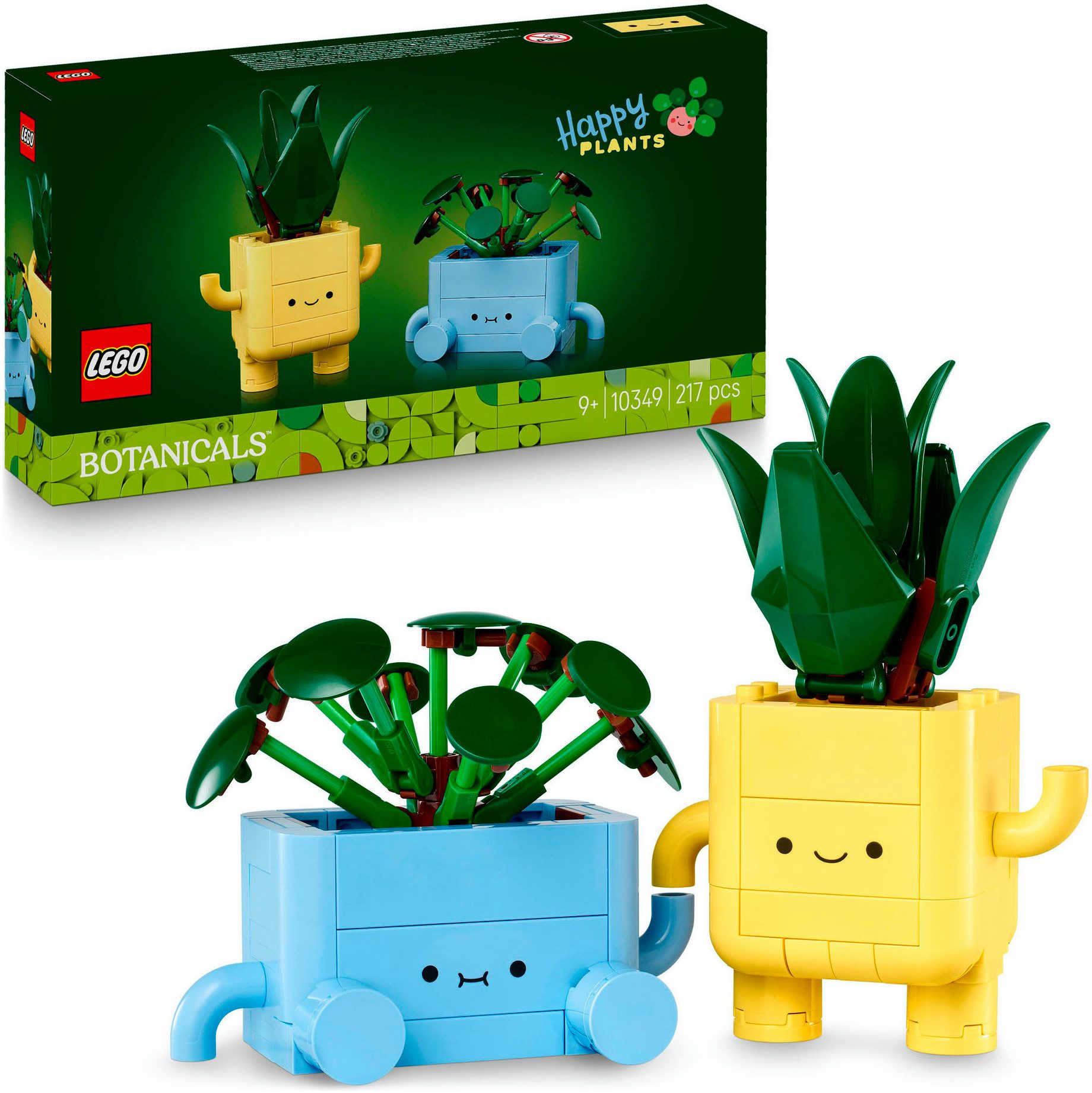 Fröhliche Pflanzen (10349), LEGO Botanicals Konstruktionsspielsteine