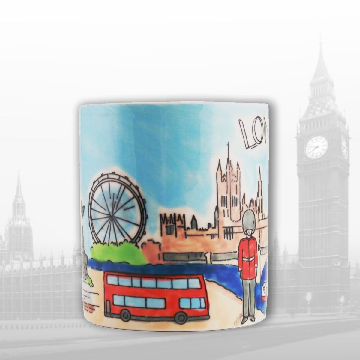 Mila Becher Mila Keramik Städte-Becher London, Keramik