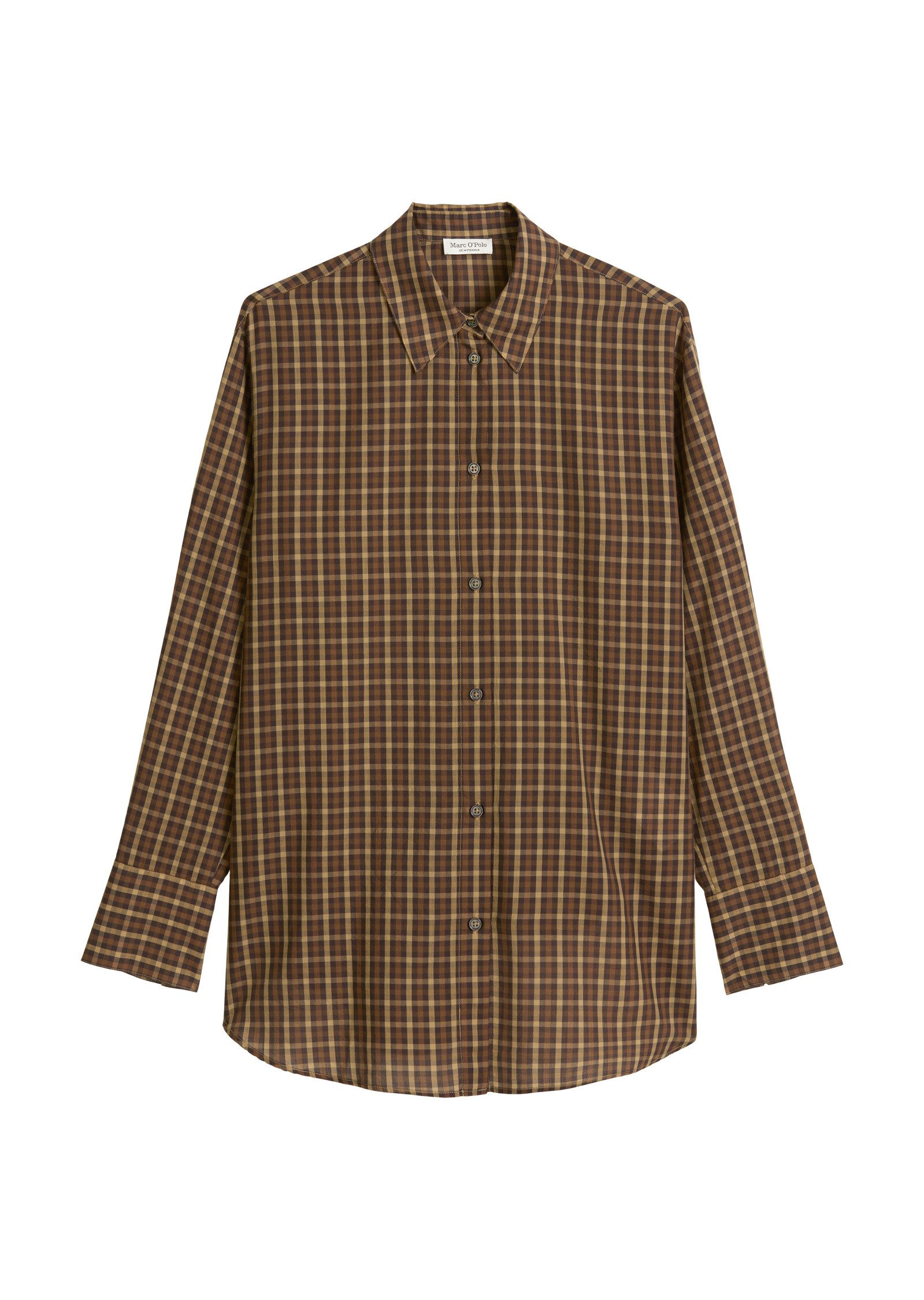 Marc O'Polo Langarmbluse aus Organic-Cotton-Lyocell-Mix