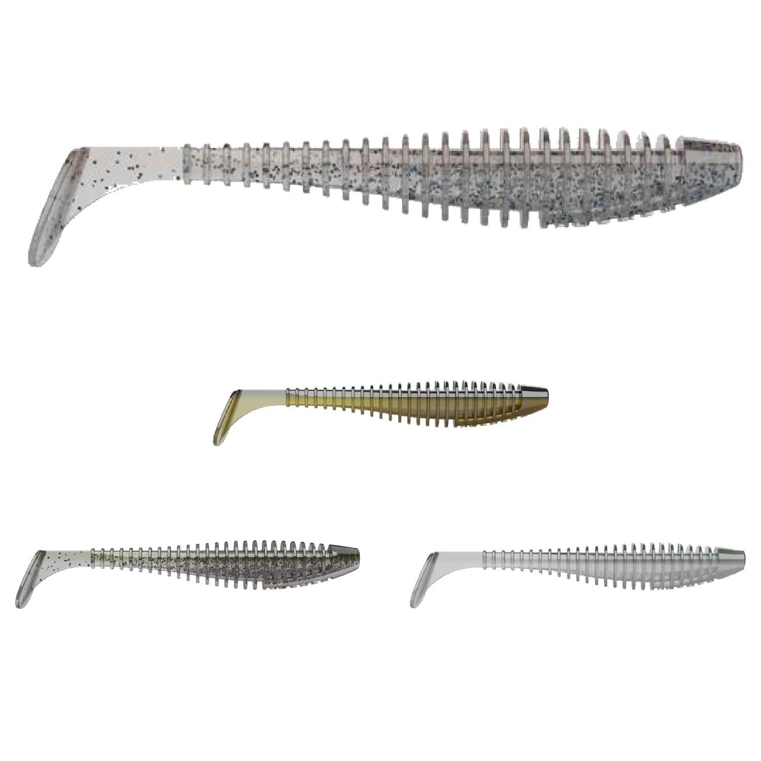 Jaeger Kunstköder Jaeger Abram Gummiköder Gummifisch 8,2cm, (8-St)