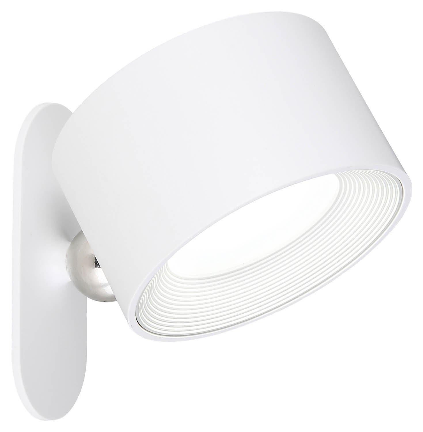 Globo LED Tischleuchte JORJE, auch Kunststoff, H als Warmweiß, Touchsensor, Akkubetrieben, Weiß, und integriert, 35 Wand- Farbtemperatur, USB-Ladeanschluss, LED Neutralweiß, 1-flammig, Taschenlampe fest Dimmfunktion, Anpassung cm, der verwendbar