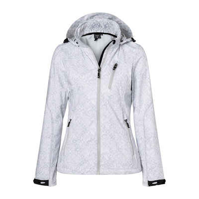 DEPROC Active Softshelljacke ALMERA PEAK NEW CS mit abnehmbarer Kapuze