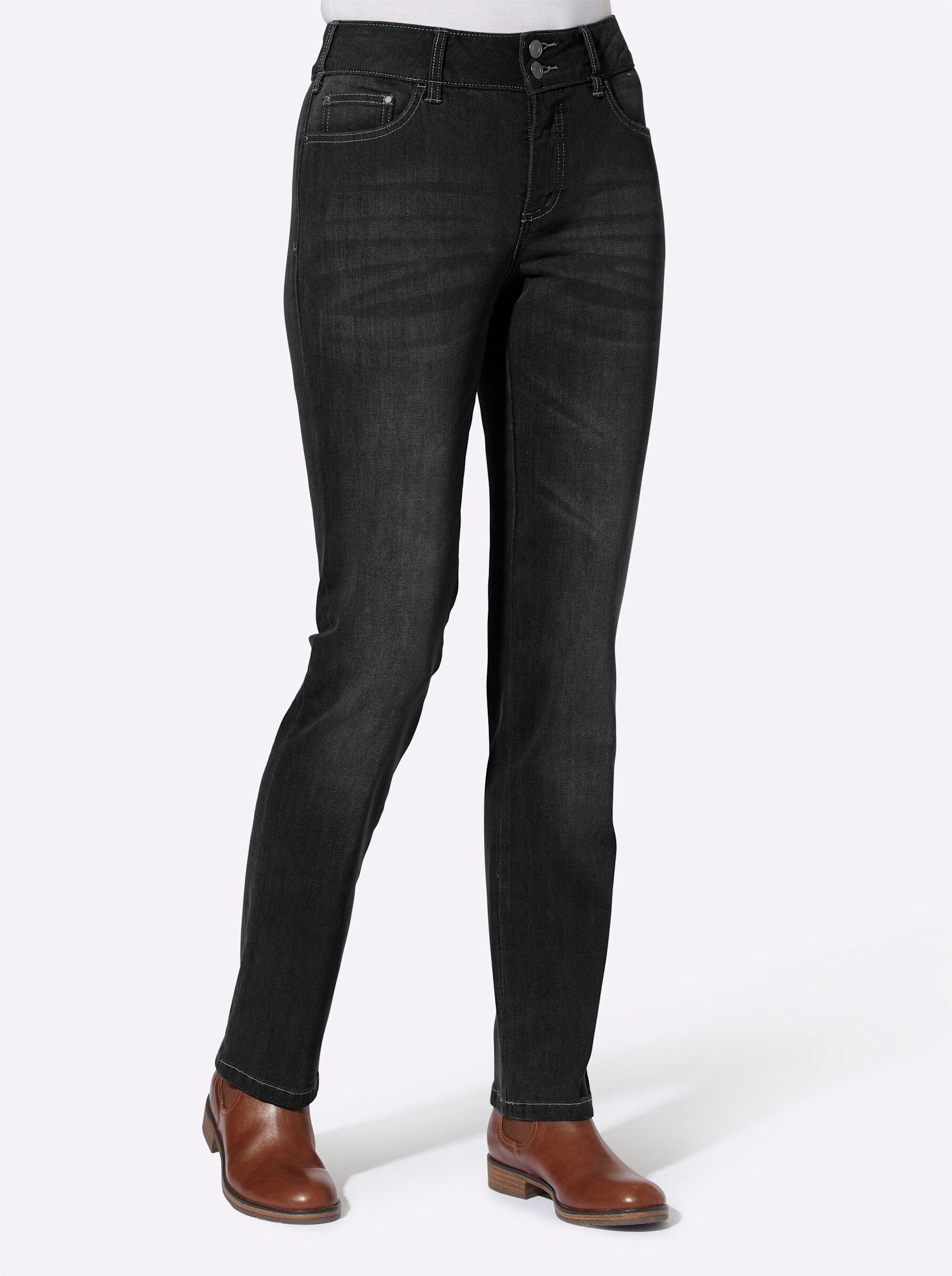 Casual Looks Bequeme Jeans 1 Stk. tlg. günstig online kaufen