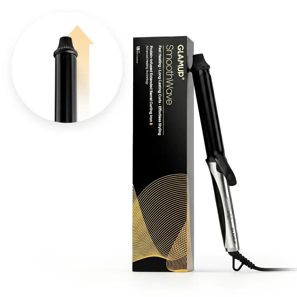 GlamUp Lockenstab mit einstellbaren Temperaturen