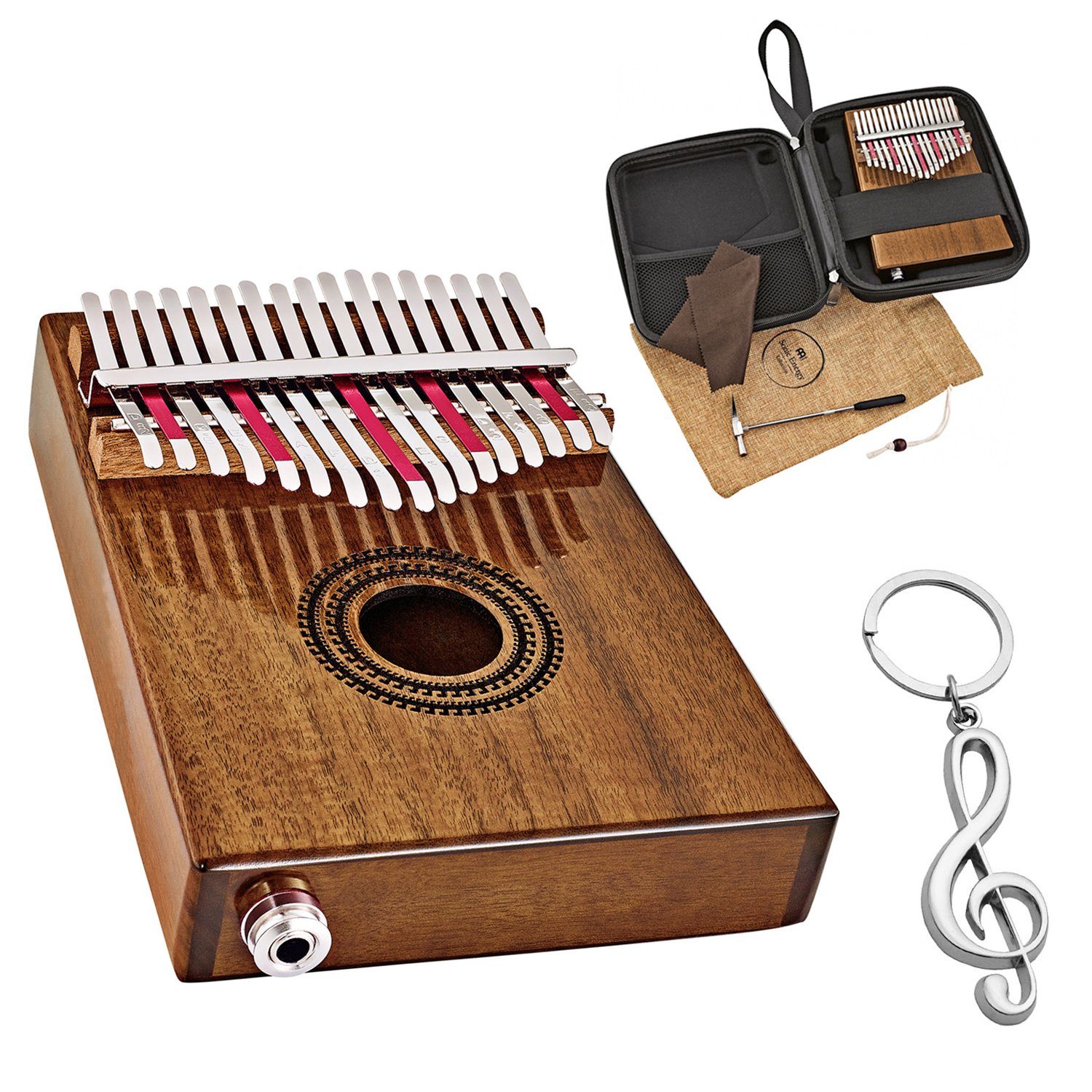 Kalimba Meinl Sonic Energy PKL1707H Kalimba mit Anhänger