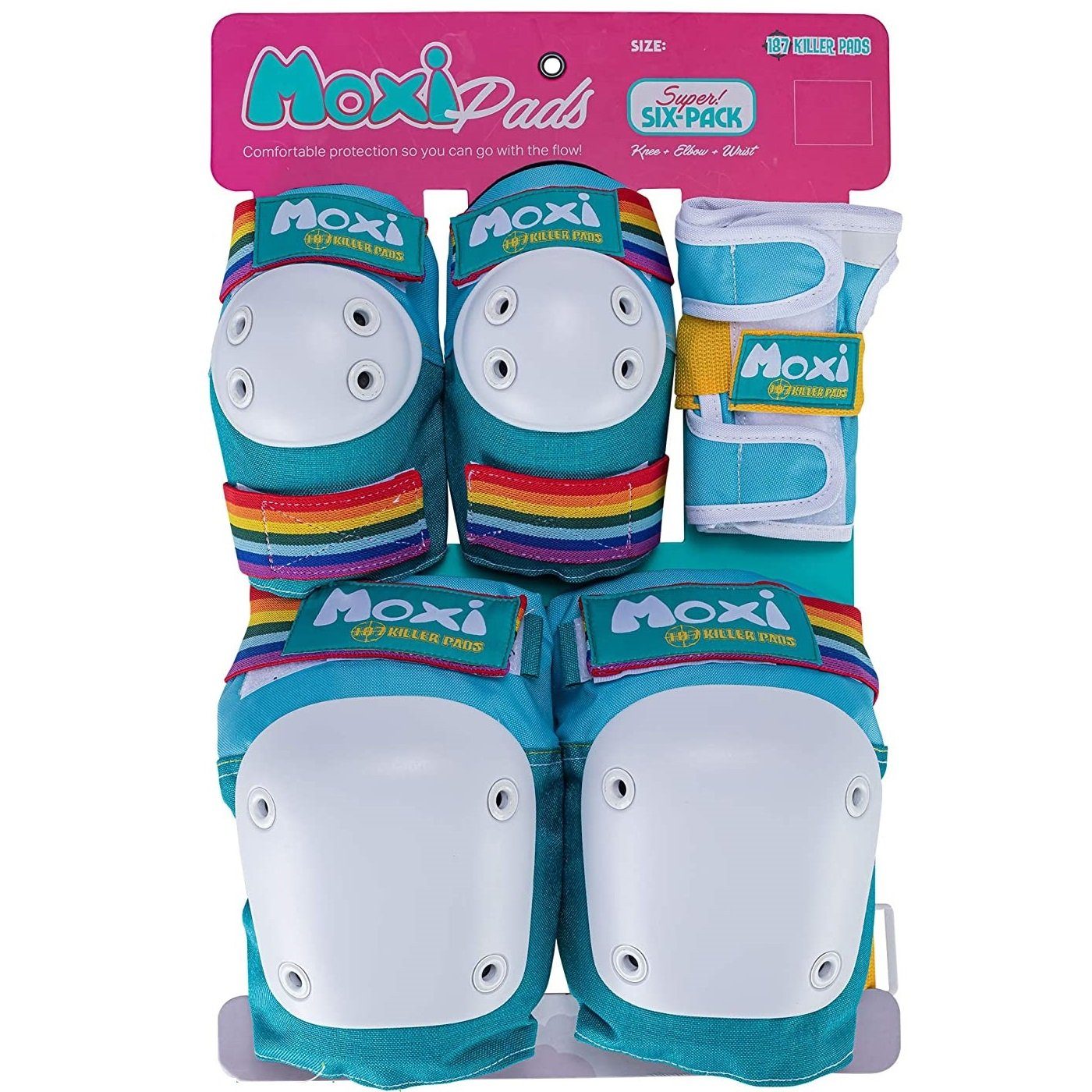 187 KillerPads Protektoren-Set 187 Killer Pads Moxi Six Pack Knie ...