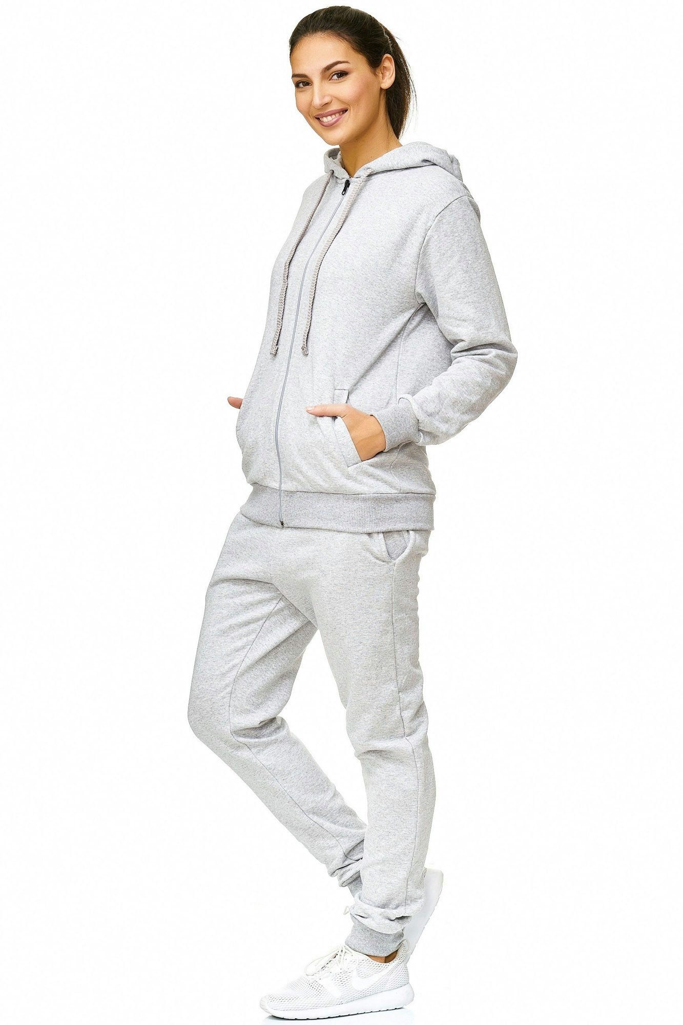 L.gonline Freizeitanzug Damen Jogginganzug, Freizeitanzug, Hausanzug 586 (K günstig online kaufen