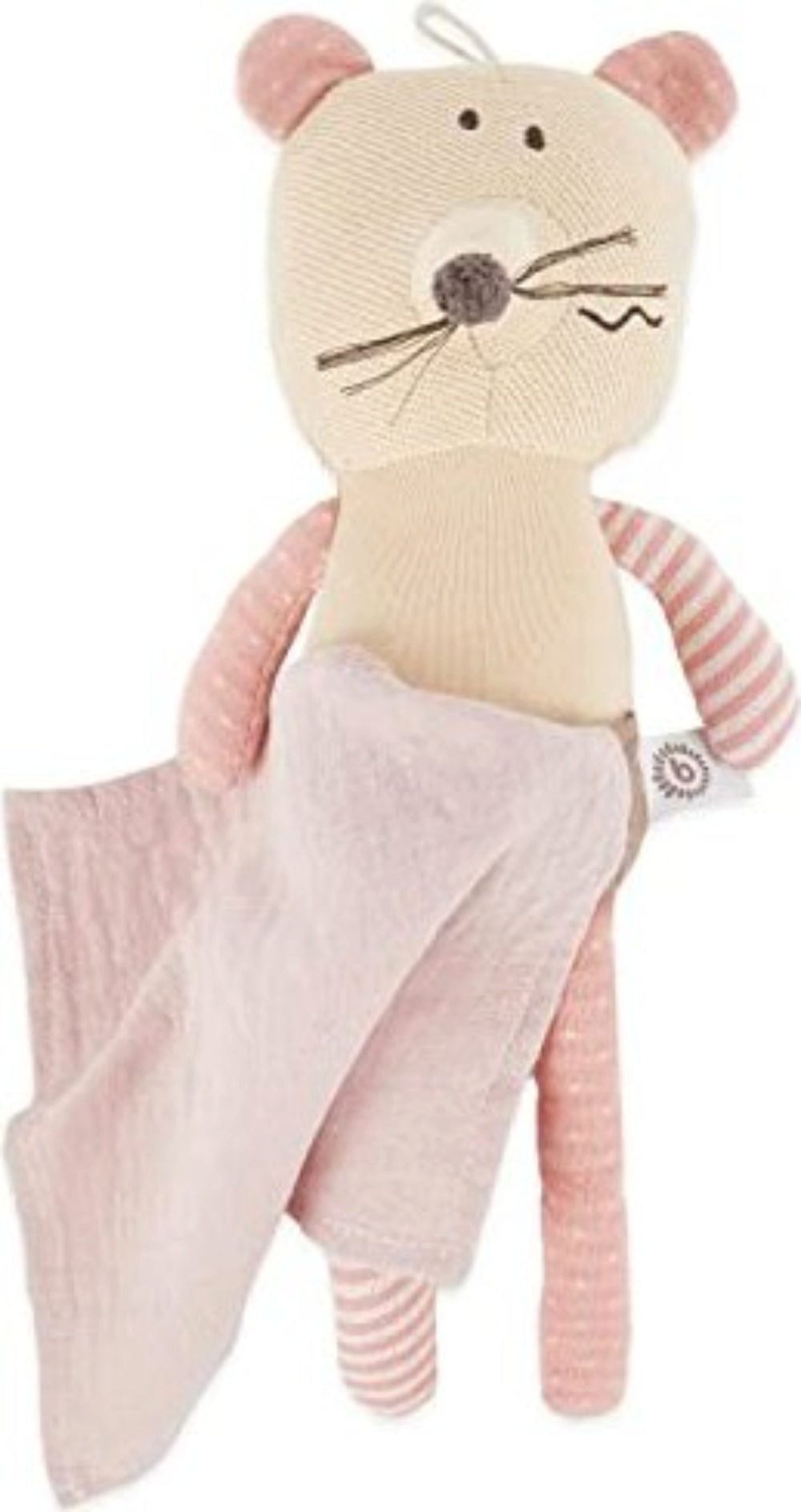 BIECO Spiel Bieco Schmusetuch Maus - Kuscheliges Schnuffeltuch für Babys