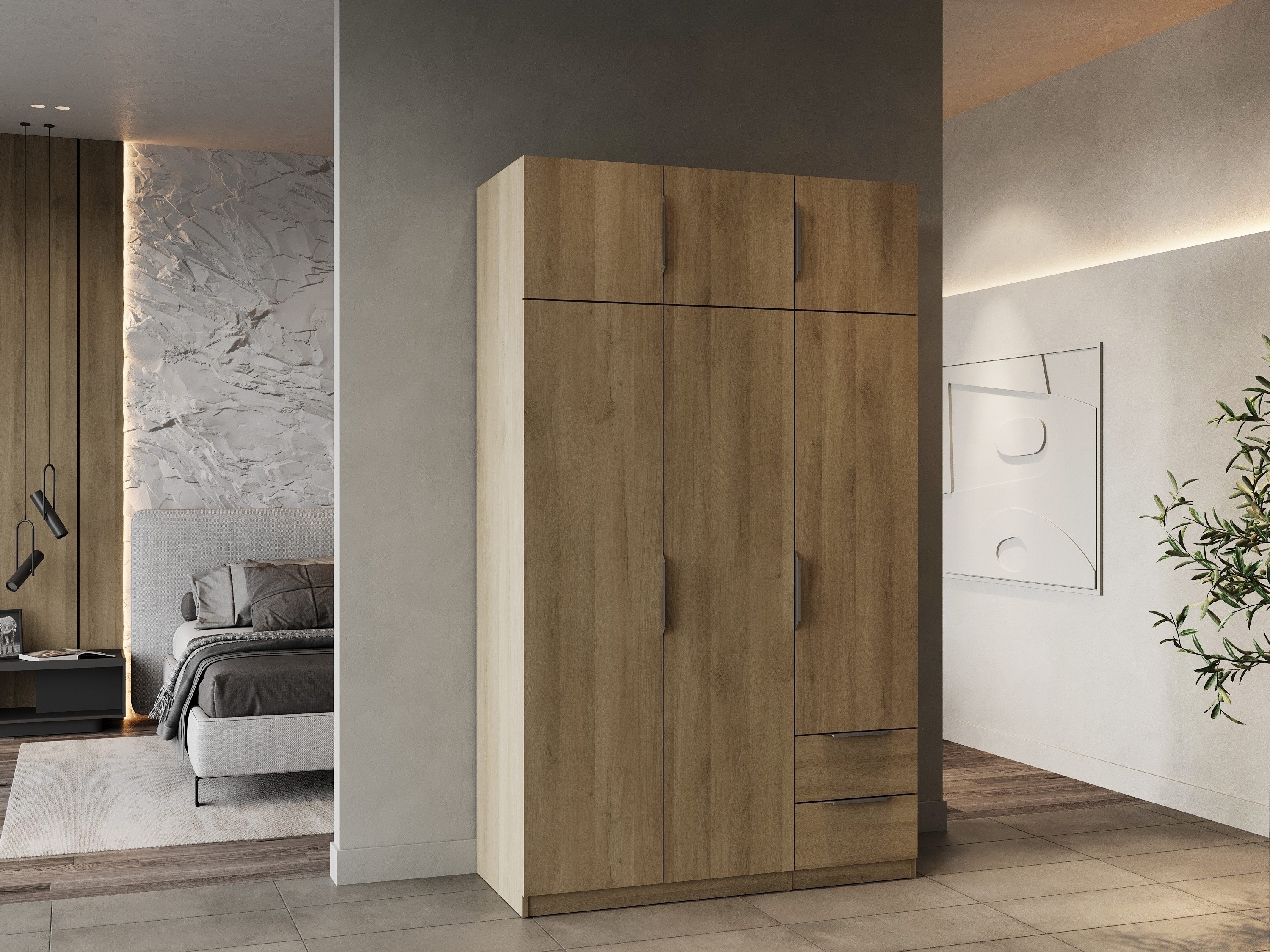 Drehtürenschrank GHOST