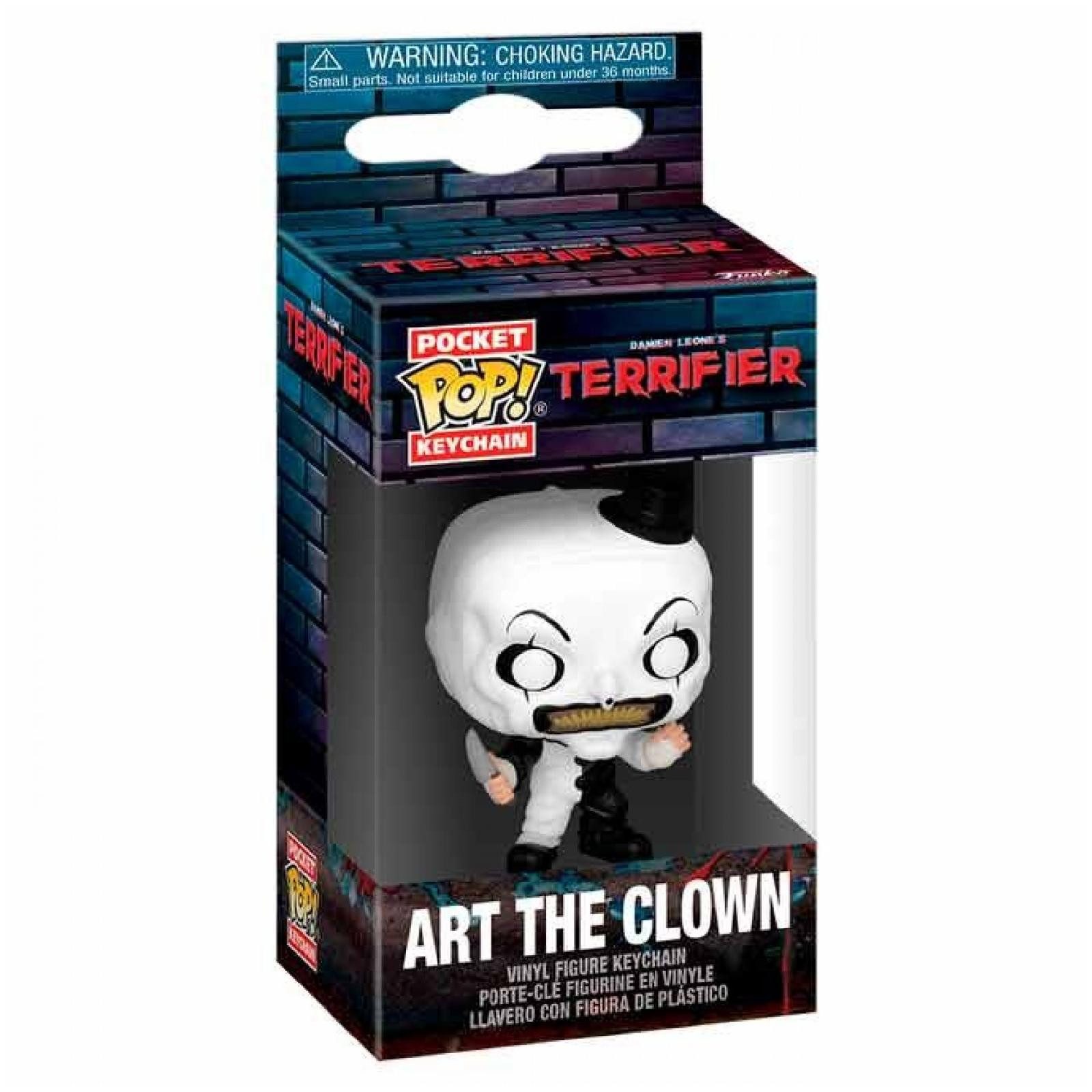 Funko Schlüsselanhänger Terrifier Art the Clown - Funko Pocket POP Keychain