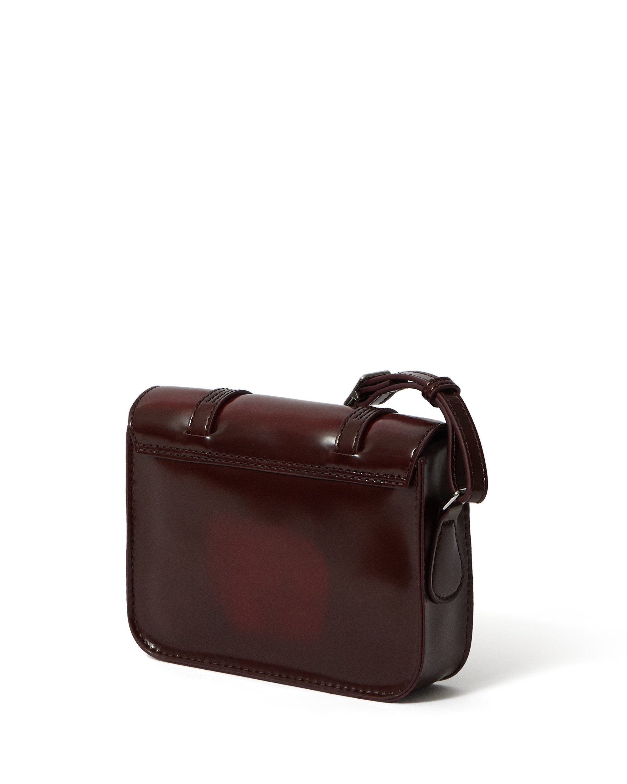 DR. MARTENS Satchel, 7" Satchel Bag, Schultertasche mit Schnallenverschlüssen