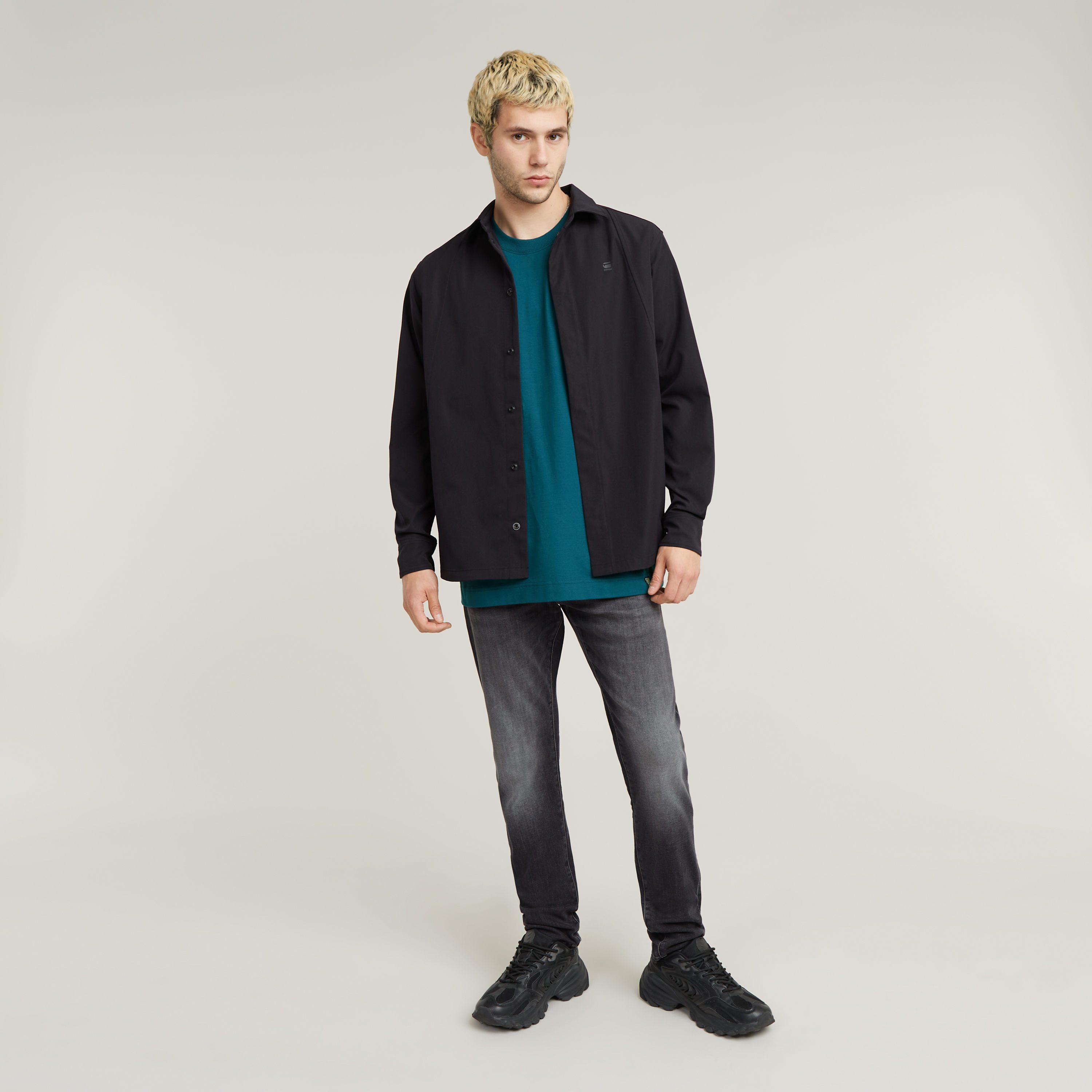 G-STAR Slim-fit-Jeans 3301 Slim mit toller Waschung und Elasthan – Bild 5 von 5