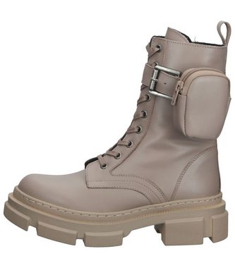 ILC Stiefelette Leder/Textil Schnürstiefelette