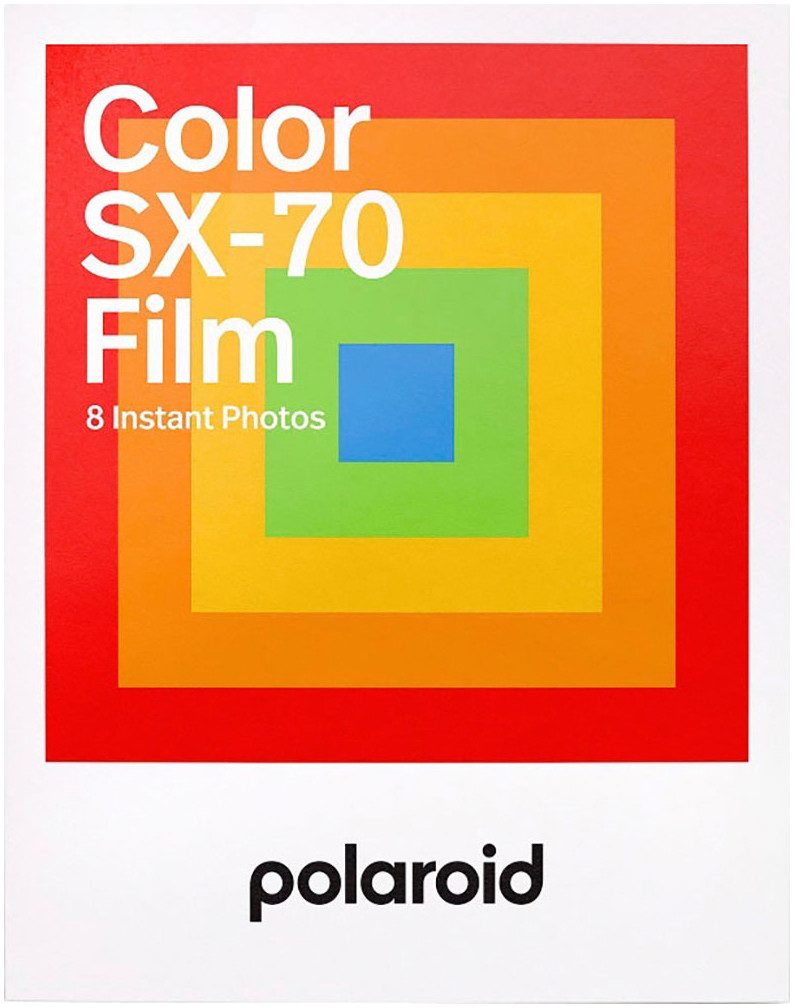 Polaroid Sofortbildfilm SX-70 Color Film 8x, 8