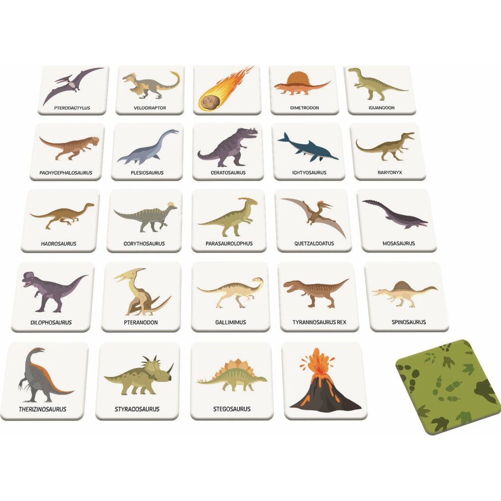 Dino Bikes Spiel Pexeso Dinosaurier