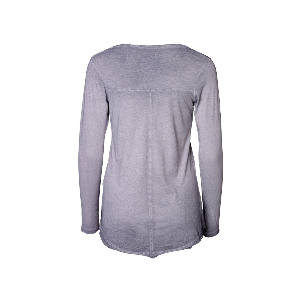 DAILY´S Langarmshirt grau regular (1-tlg) Loft