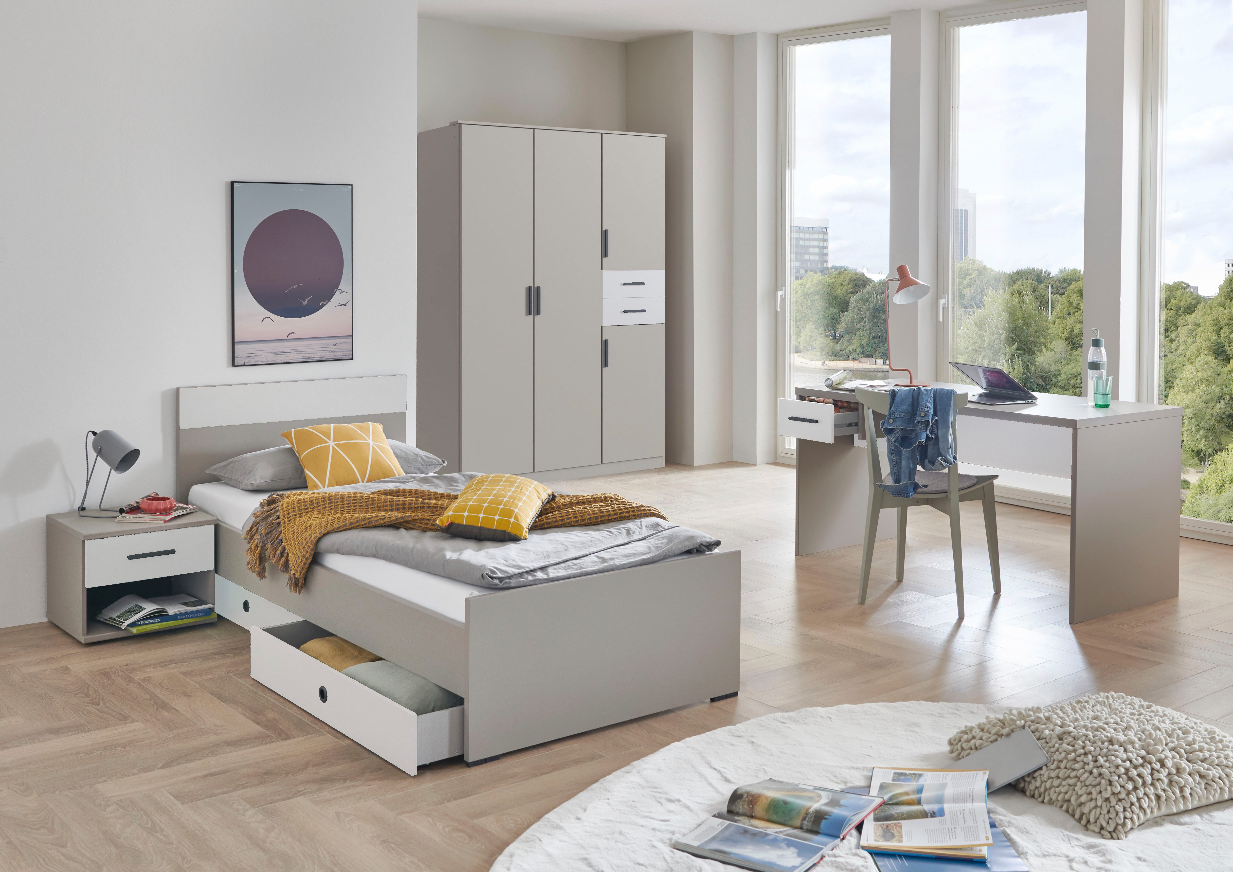 Wimex Holzbett Bahamas erhältlich in den Breiten 90cm, 120cm & 140cm, mit Kopf- und Fußteil