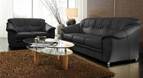 sit&more Polstergarnitur Savona, B: 148 bzw. 198 cm, Set: 2- & 3er-Sofa, mit Federkern