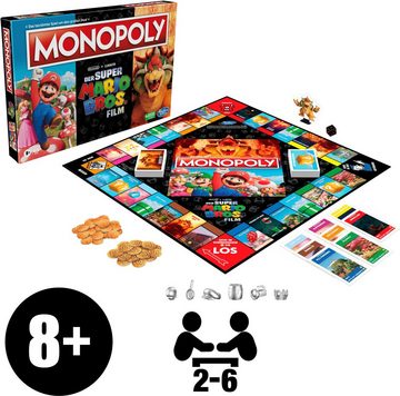 Hasbro Spiel, Gesellschaftsspiel Monopoly Super Mario Bros. Film Edition