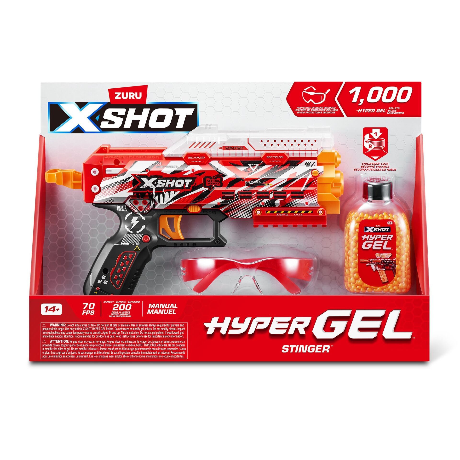 ZURU Blaster XSHOT Hyper Gel Stinger Blaster Gel