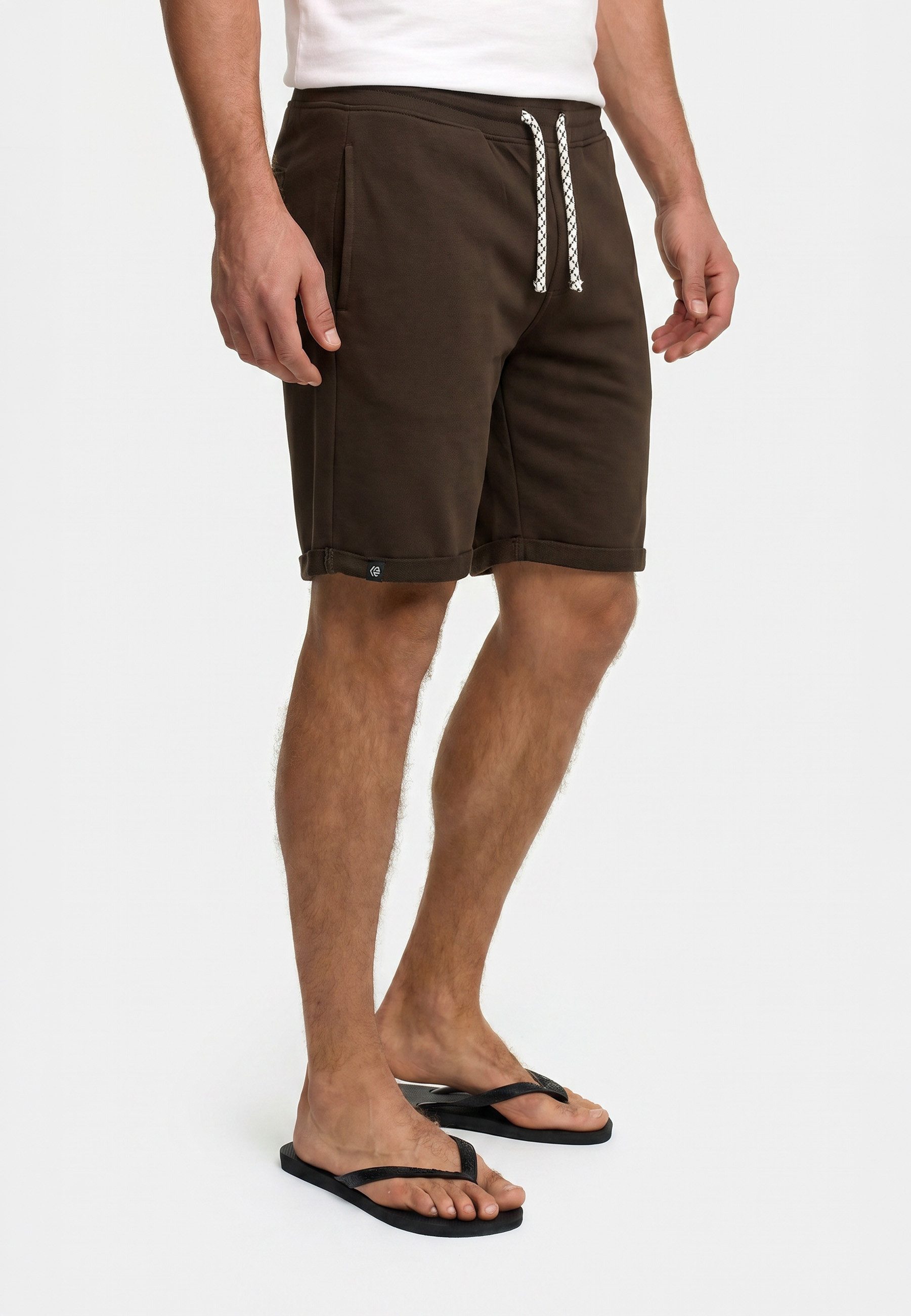 INDICODE Sweatshorts Herren Aldrich Sweat Shorts Herrenshorts elastischer Bund mit Kordelzug – Bild 3 von 5