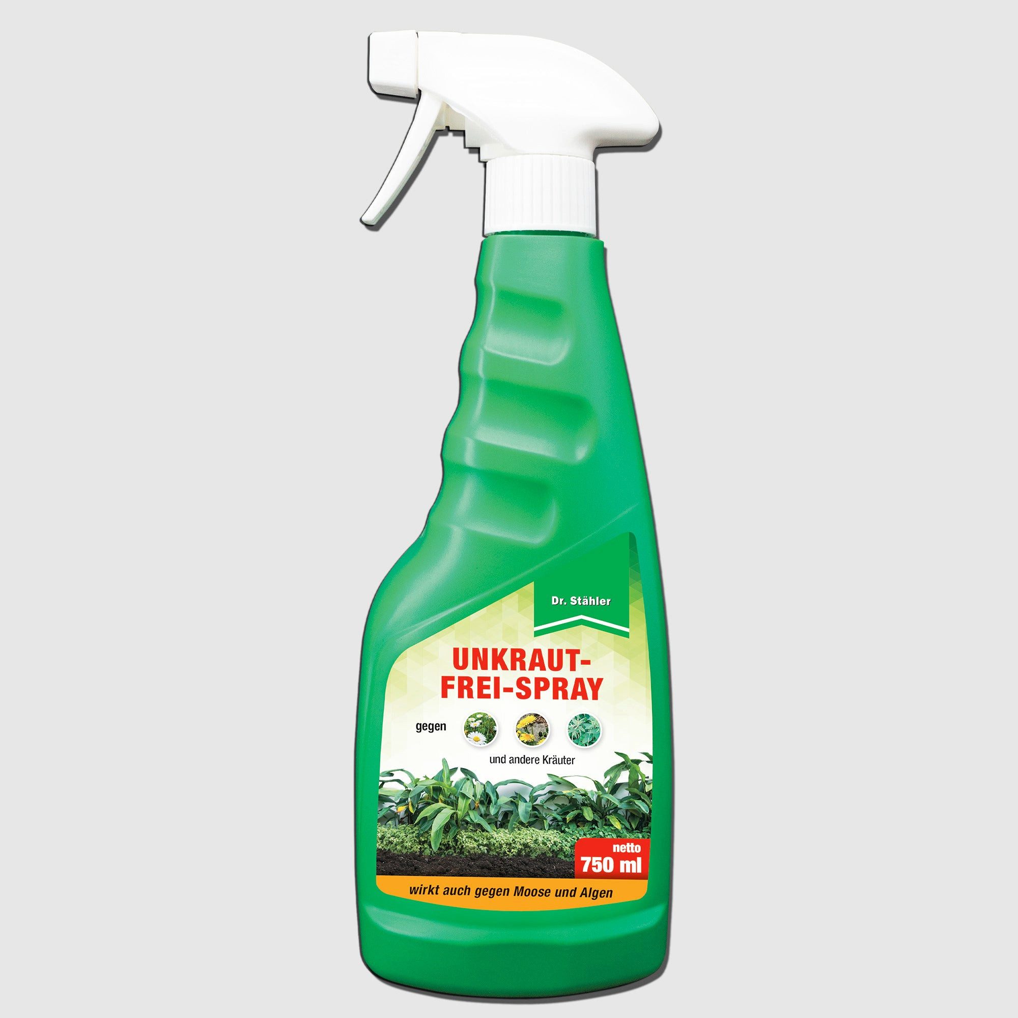 Unkrautbekämpfungsmittel Unkraut-Frei Spray - Effektives Totalherbizid für gepflegten Garten