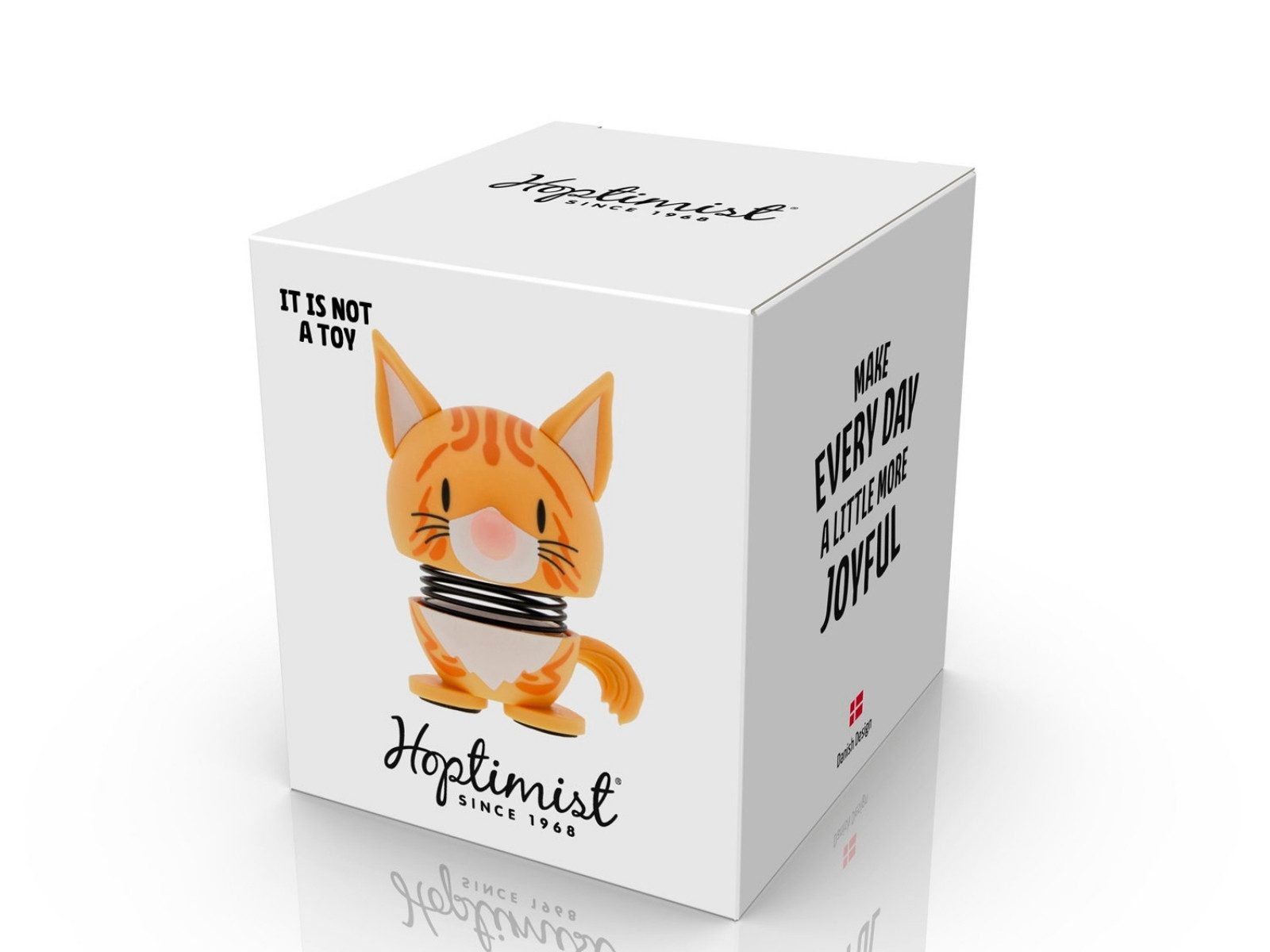 HOPTIMIST Dekofigur Orange Tabby XS orange 5,8cm