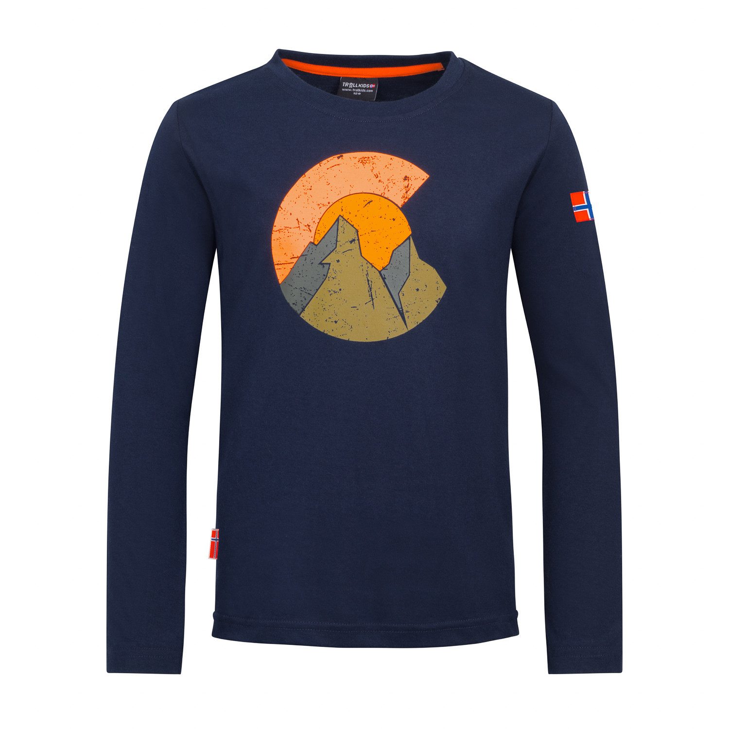 TROLLKIDS Langarmshirt Kids Halsafjord Longsleeve GOTS