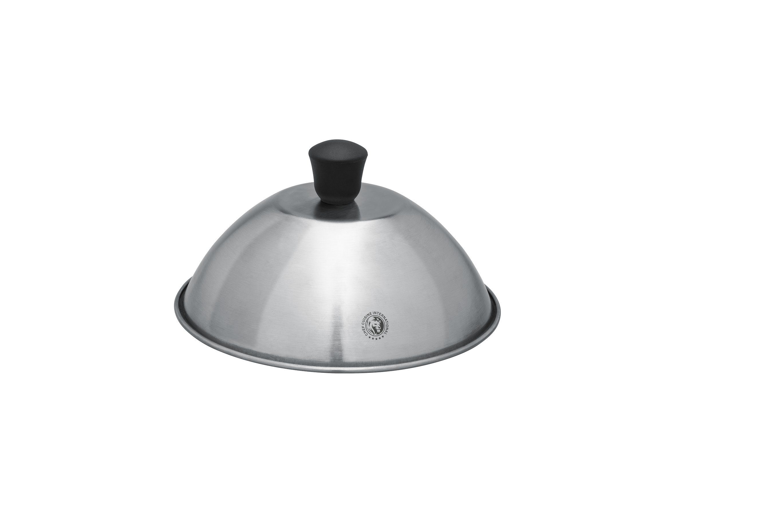 CHEF CUISINE International Pfannendeckel BBQ Burger Dome Burgerhaube Brathaube rund, (1-tlg), Edelstahl