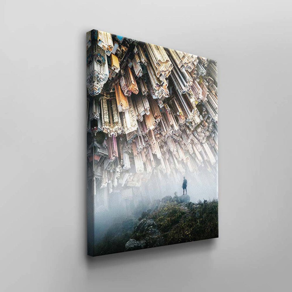 Moderne von ohne DOTCOMCANVAS® Wandbilder Leinwandbild, DOTCOM CANVAS Rahmen