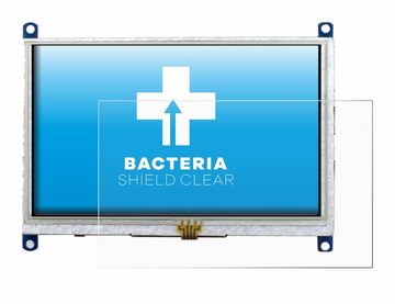 upscreen Schutzfolie für Raspberry Pi Touchscreen 5", Displayschutzfolie, Folie Premium klar antibakteriell