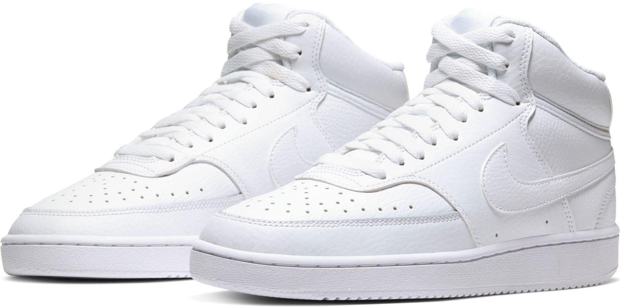 Nike Sportswear Wmns Court Vision Mid Sneaker Design auf den Spuren des Air Force 1