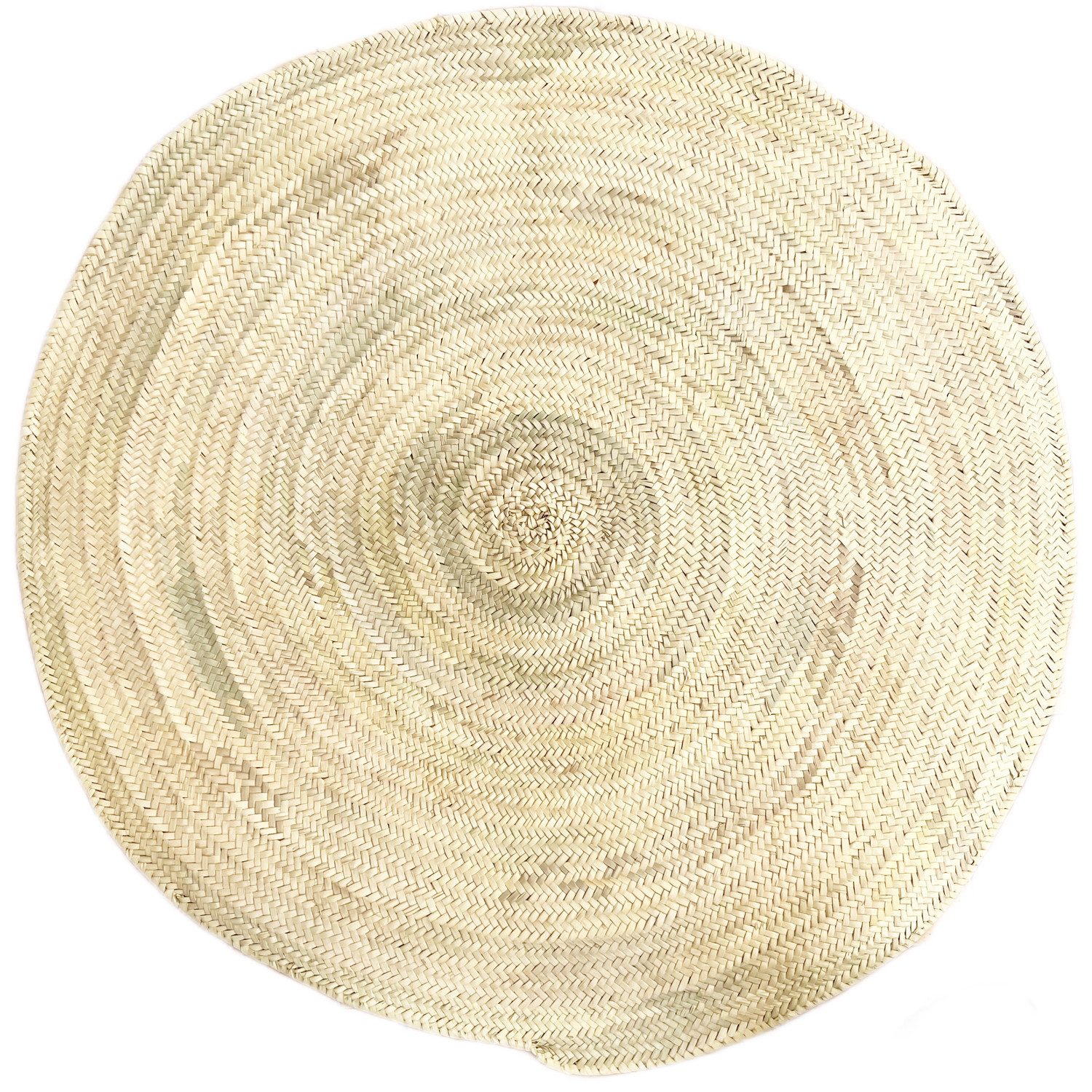 Marrakesch Orient & Mediterran Interior Teppich Boho Style Teppich Wanddeko Rund Pampa 80cm, Handarbeit