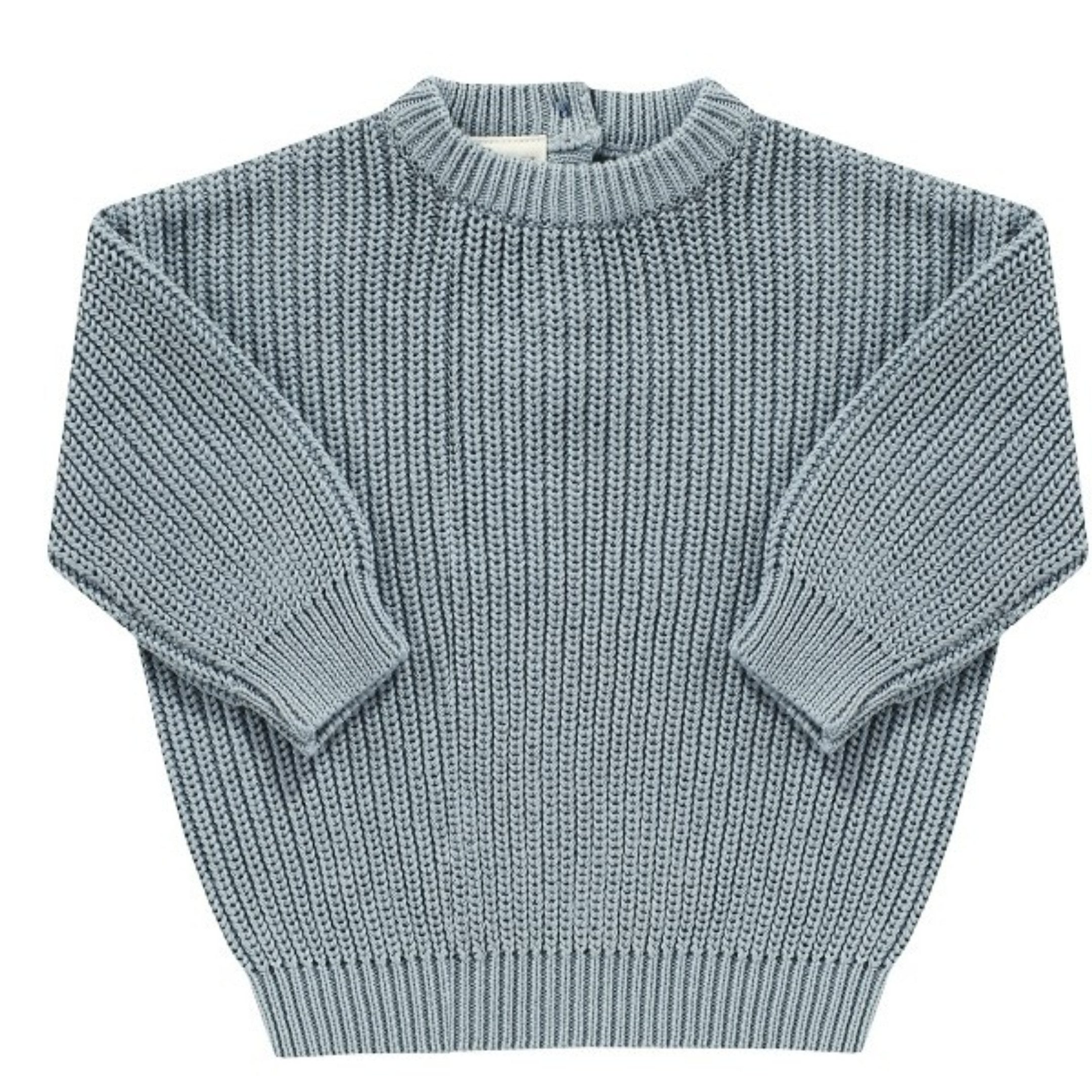 JACKY Вязаные свитера Baby Kind Вязаные свитера Oversize, ver. Farben (1-tlg) Breites Rippenstrick, Bio-Baumwolle, Bequem