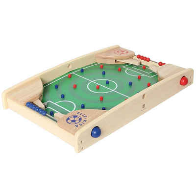 Bartl Multifunktionstisch 1165 Flip Kick (aus Holz), Flipper Fußball-Kicker, Familienspiel, Motorik Fingerfertigkeit Spiele
