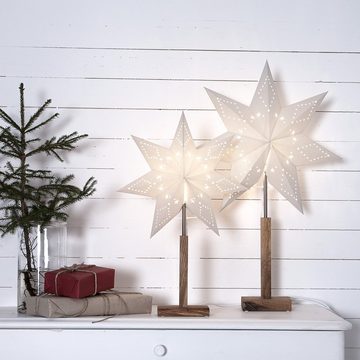 STAR TRADING LED Dekolicht Karo, Star Trading Fensterstern mit Beleuchtung Weihnachtsdeko Fenster Bel