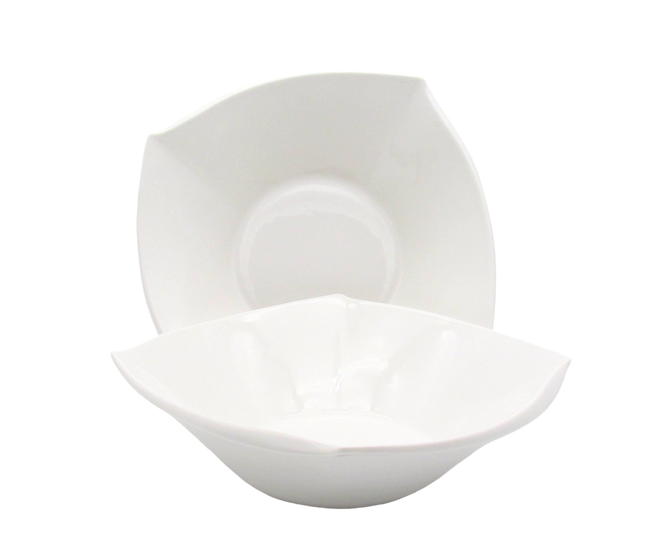 Retsch Arzberg Salatteller & Bowl-Teller aus Porzellan Ø 24 cm, (2 St), Große Tiefe-Teller für Bowls, Pasta, Beilagen & Dessert