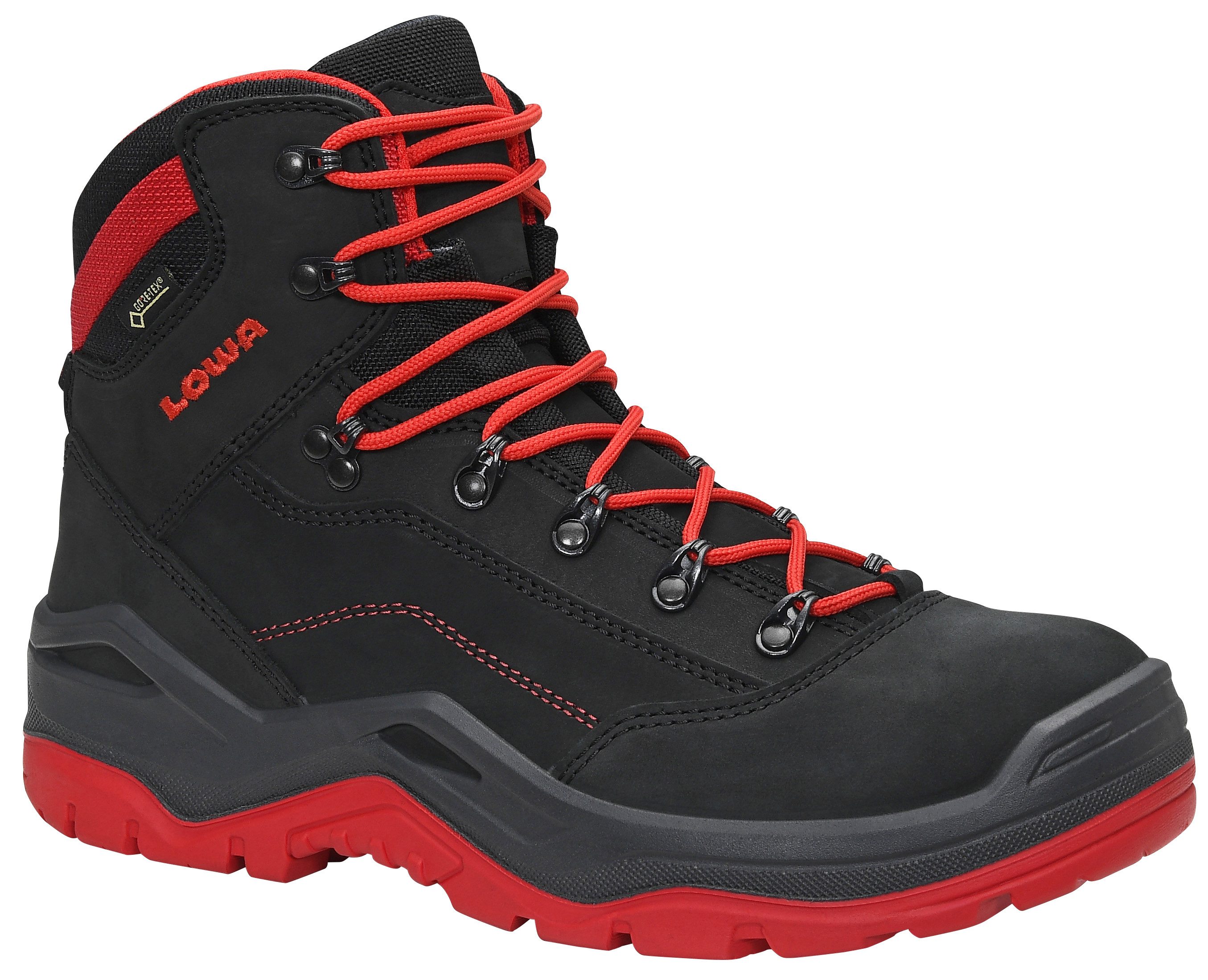 Lowa work RENEGADE Work GTX red Mid S3S CI Sicherheitsstiefel (Schuhkarton, Paar)