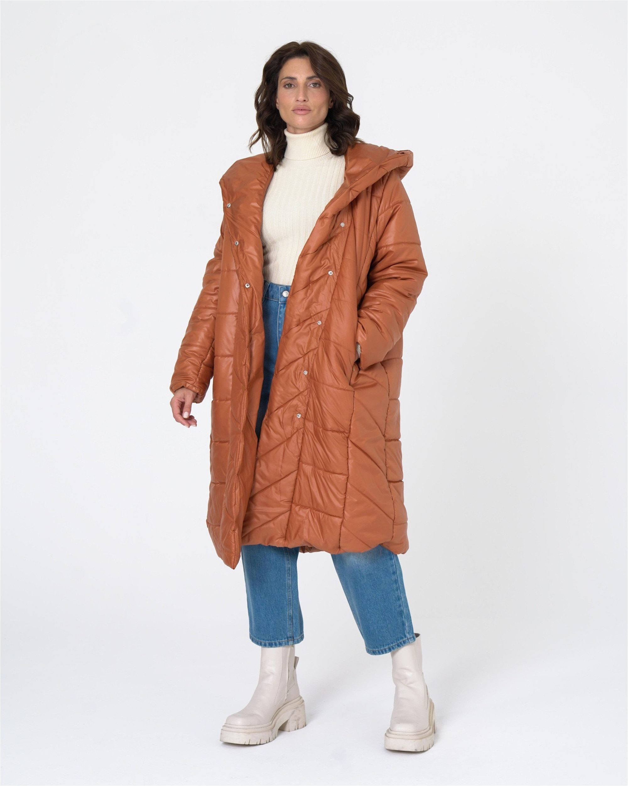 freshlions Steppmantel Eva (1-tlg) im schimmernden günstig online kaufen