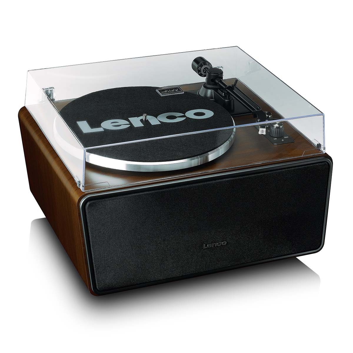 Lenco LS-470WA Plattenspieler (Riemenantrieb, Bluetooth, Bluetooth-Streaming, MP3-Kodierung, Start-Stopp, Riemenantrieb) – Bild 5 von 5
