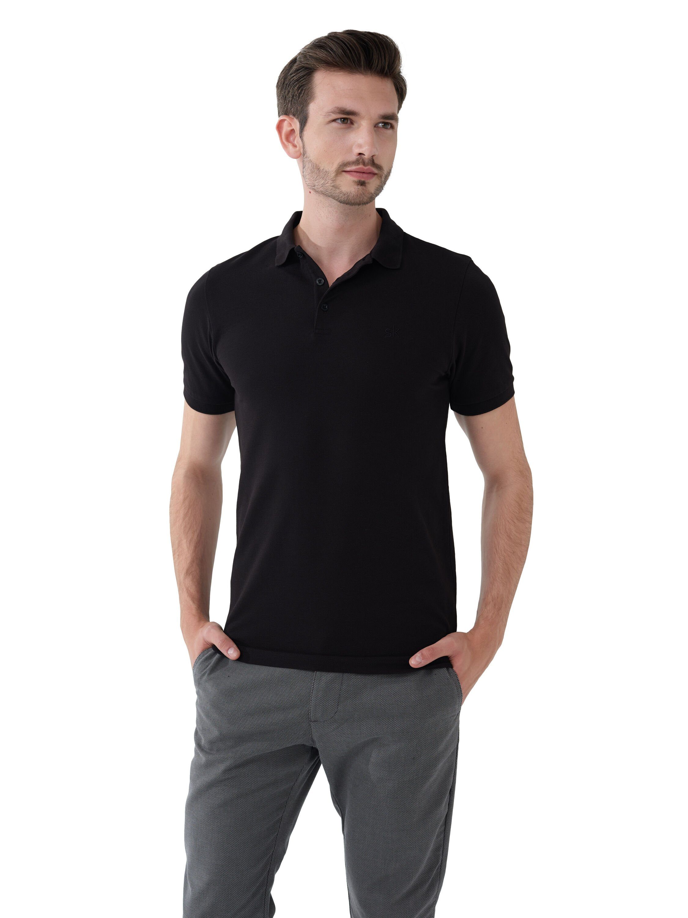 SteffenKlein Poloshirt schwarz