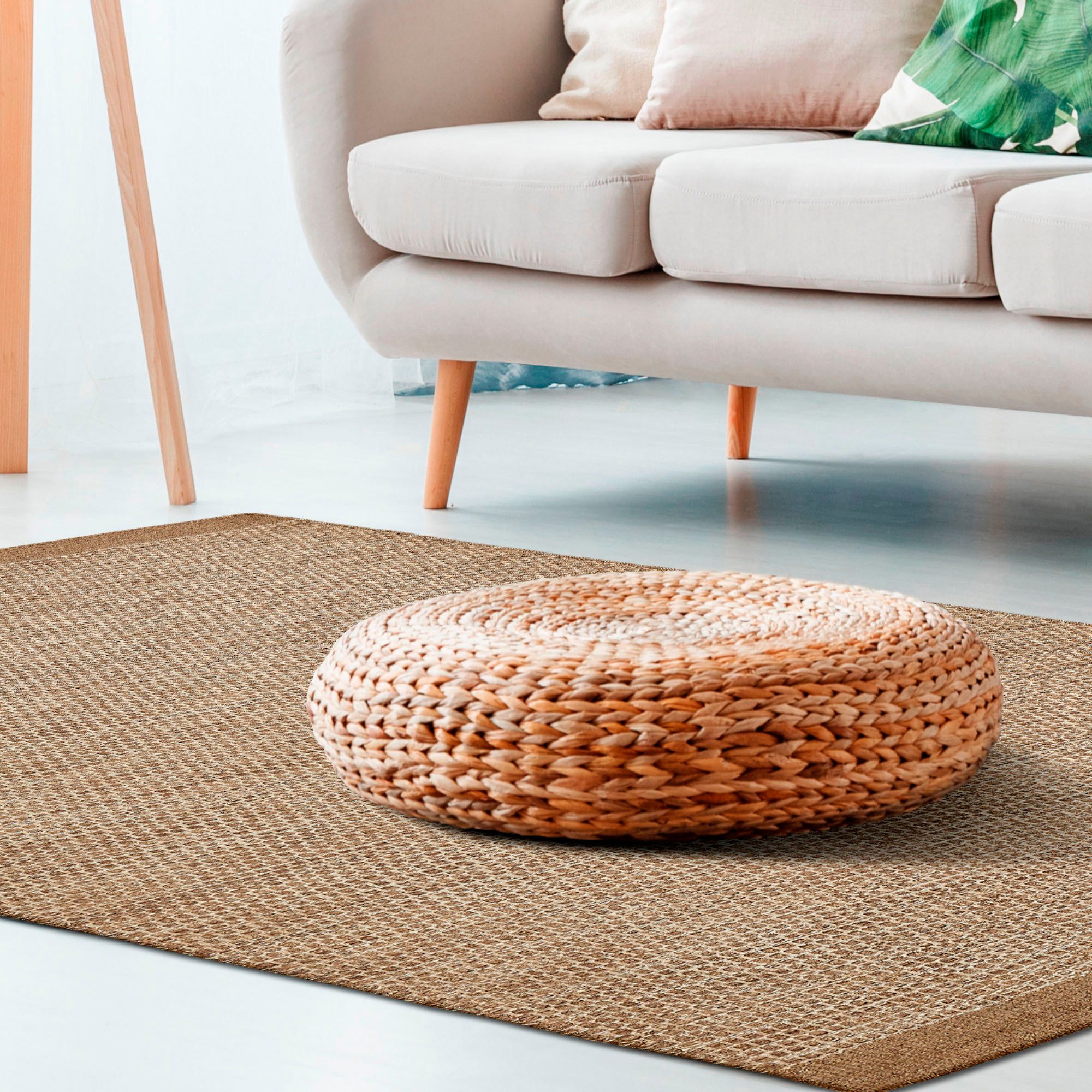 LUXOR living Wollteppich Visby, rechteckig, Höhe: 8 mm, Handweb Teppich, Flachgewebe, handgewebt, reine Wolle