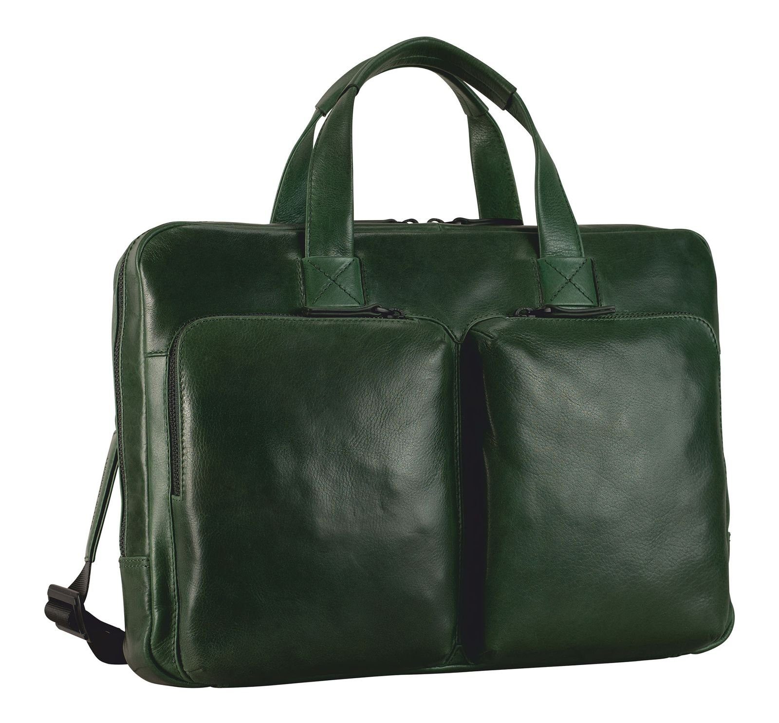 Leonhard Heyden Businesstasche Zip Briefcase 1 Compartment, aus echtem Rind günstig online kaufen