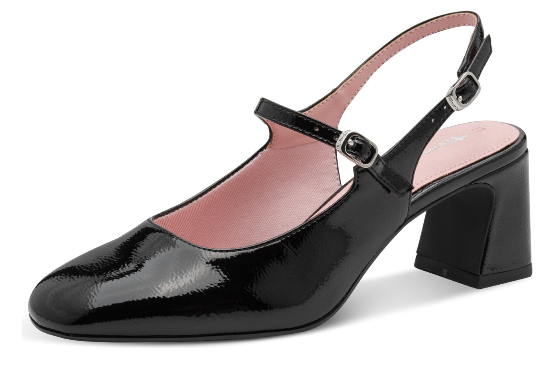 Tamaris 1-29601-46 018 Black Patent Pumps