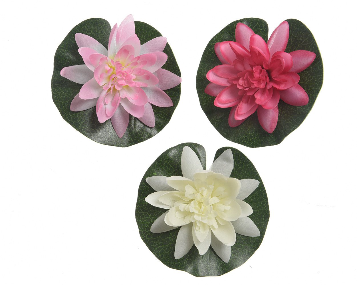 Kunstblume, Decoris season decorations, Kunstblumen Lotus 13cm 1 Stück sortiert