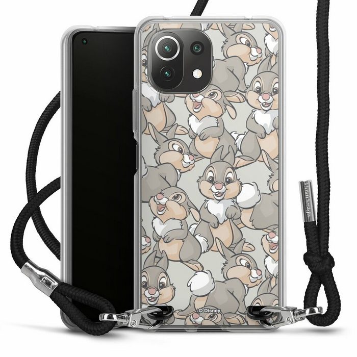 DeinDesign Handyhülle Disney Klopfer Bambi Thumper Pattern Xiaomi Mi 11 Lite Handykette Hülle mit Band Case zum Umhängen