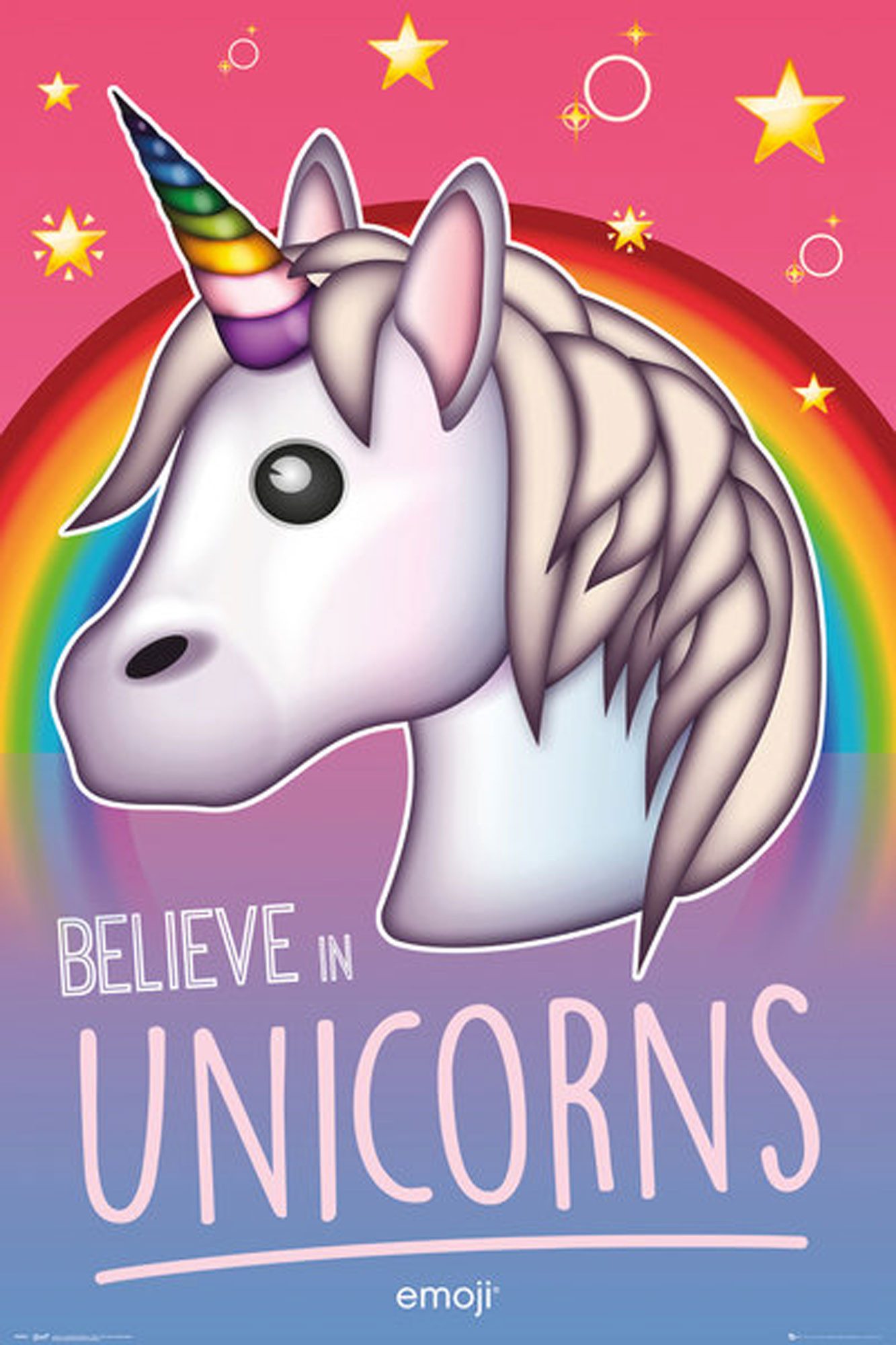 Poster Emoji - Poster - Believe in Unicorns